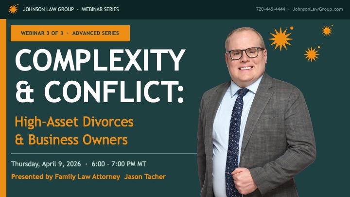 Jason Thacher hosts High Asset Divorces And Business Owners Webinar