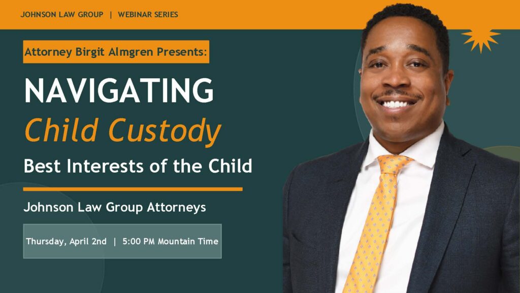 Navigating Colorado Custody with Myron Latney Webinar