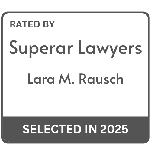 Super Lawyers 2025 Lara M. Rausch