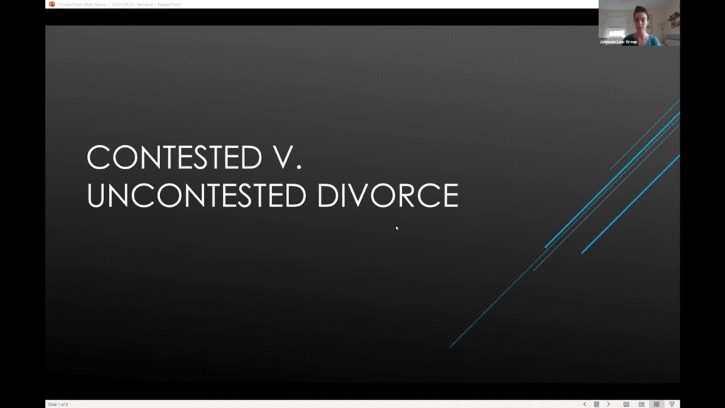 Contested vs Uncontested Divorce