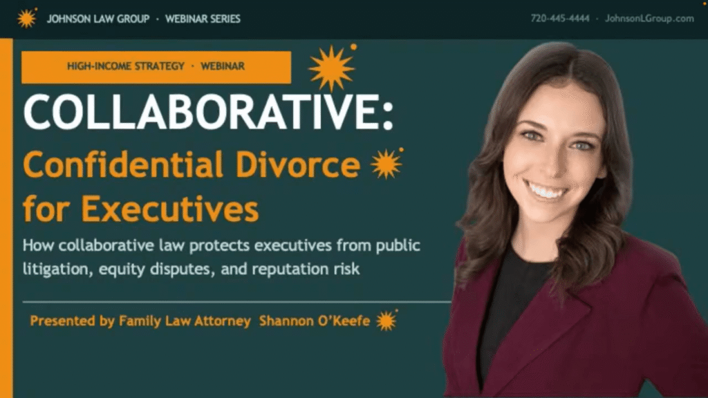 WEBINAR: Collaborative Law for Executives | Johnson Law Group | Attorney Shannon O’Keefe